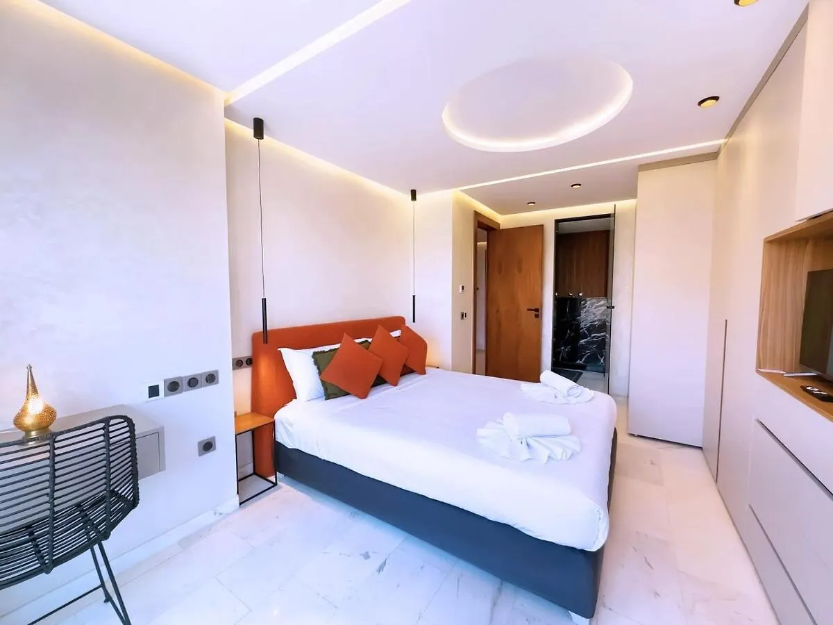 Appt De Luxe Avec Terrasse,Piscinepartagee & Wifi Lejlighed Marrakesh 0*,  Marokko